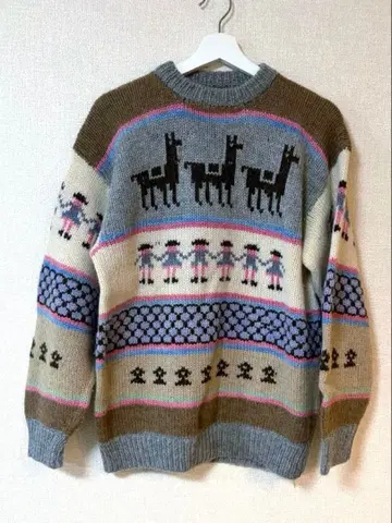 90s 핸드 니트 빈티지