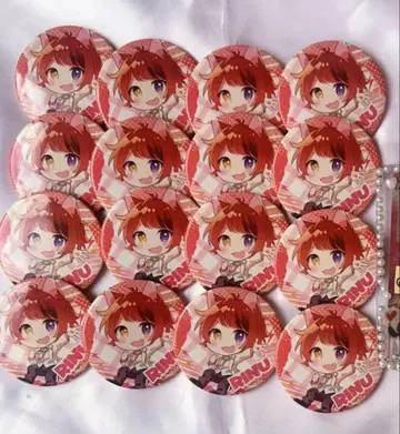 리이누 군 캔뱃지 기본 88개 묶음 판매