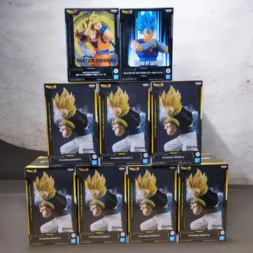 드래곤볼 피규어 묶음 판매 9점