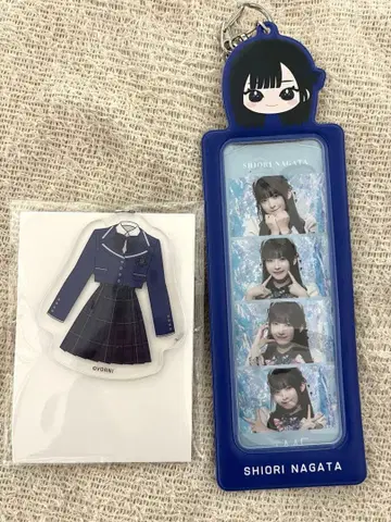 노이미 나가타 시오리 4컷 포토 카드 홀더 노이미 복권 아크릴 키링