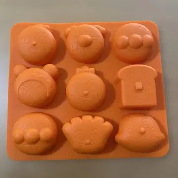 호빵맨 폭신폭신 팬케이크 가게 실리콘 얼굴 틀