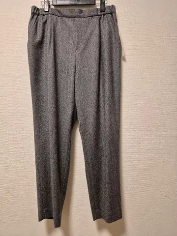 새상품 디노스 DAMA 트위드 패턴 테이퍼드 팬츠