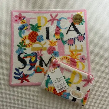 페이러 체스티 콜라보 트로피컬 썸머 손수건 파우치 2세트