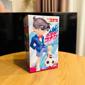 [ 새상품 ] 명탐정 코난 프리미엄 피규어 with 축구공