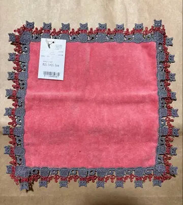 치카자와 레이스 타월 손수건 3개