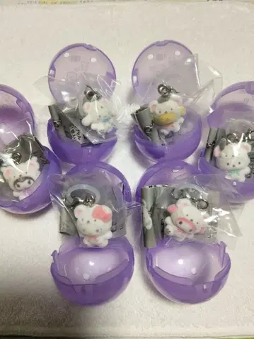 메지루시 액세서리 산리오 캐릭터즈 포근포근 스노우 컴플리트 세트