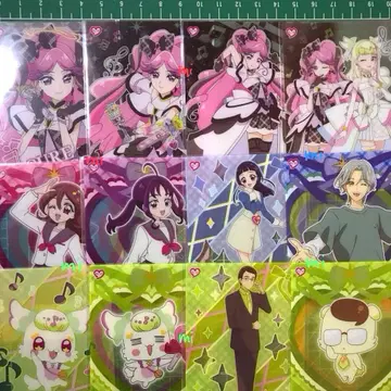 12점 아이돌 프리큐어 클리어 카드 컬렉션 큐어 키스 프리룬