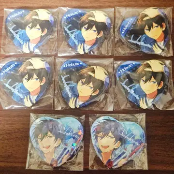 앙스타 히다카 켄토 중국 보석 심청 캔뱃지 하트 캔뱃지