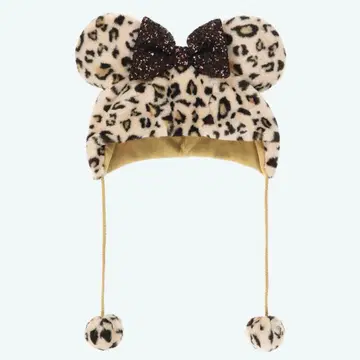 미니 팬캡 레오파드 무늬