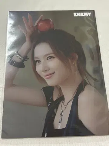 ENEMY twice 사나 랜티큘러 포토카드