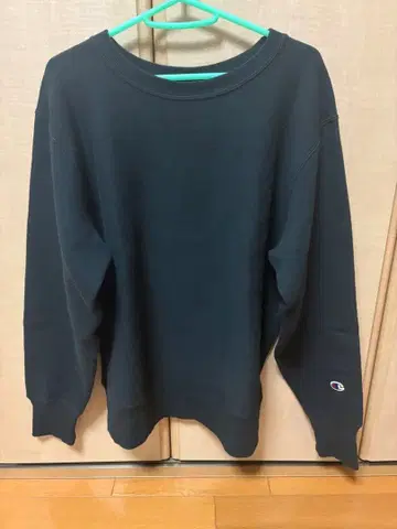 Champion Reverse Weave 트레이닝복 L 블랙 파랑 택