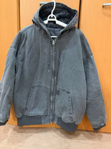 하자품 WEGO 워커즈 퀼트 후드 블루종