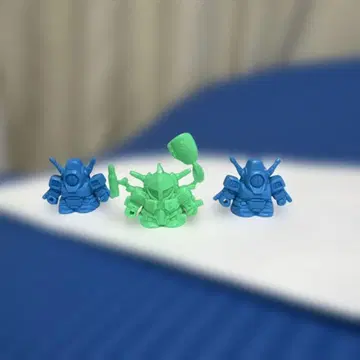 SD 엘가임 가샤폰 중전기 엘가임 3체 세트