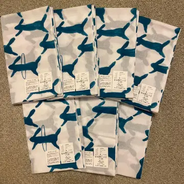 미사용 미나 페르호넨 손수건 손수건 runrunrun 블루 7장