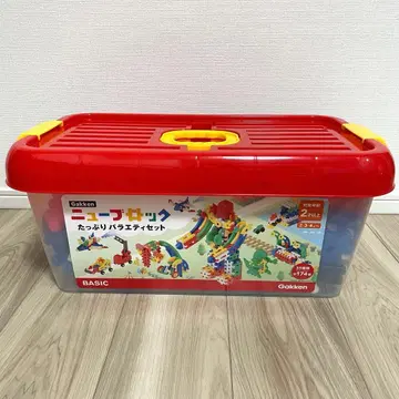 [ 미개봉 새상품 ] Gakken 뉴 블록 풍성한 버라이어티 세트