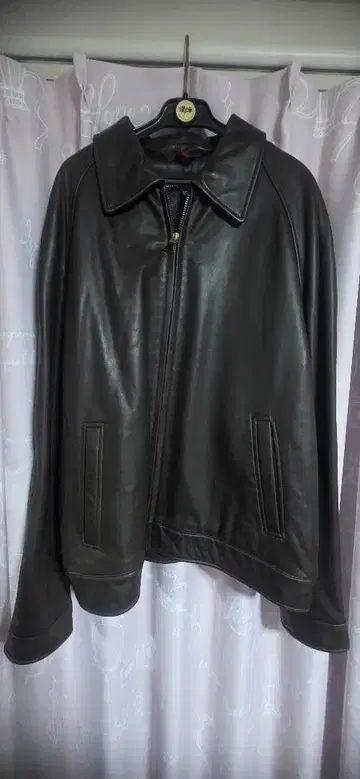 TOMMY HILFIGER 가죽 자켓