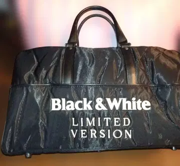 Black & White 보스턴 백 한정판