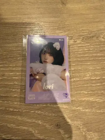 =LOVE 2023 Vol.9 미니 포토 카드 노구치 이오리 시크릿