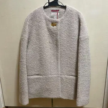 DRESSTERIOR 노카라 자켓 34 베이지