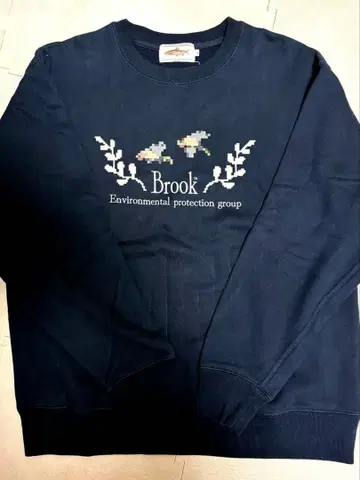 Brook 맨투맨 L 사이즈 네이비