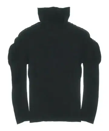 플리츠 플리즈 니트 스웨터 여성용