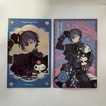 Dytica 산리오 콜라보 코야나기 로우 폴라로이드풍 카드