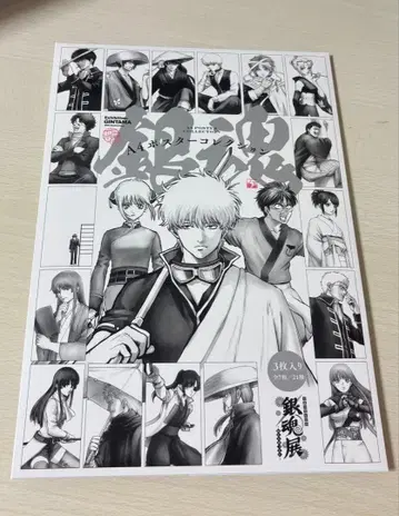 은혼전 A4 포스터 컬렉션 타카스기 & 사카모토 & 아부토 3장 세트