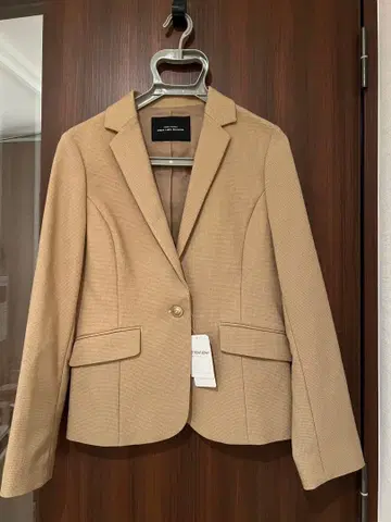 GREEN LABEL RELAXING 베이지 테일러드 자켓