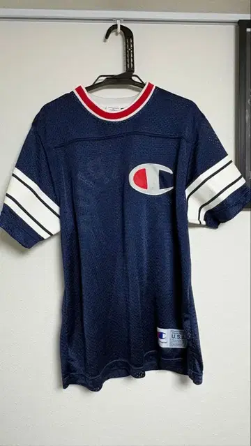 Champion 네이비 메쉬 T셔츠 S사이즈
