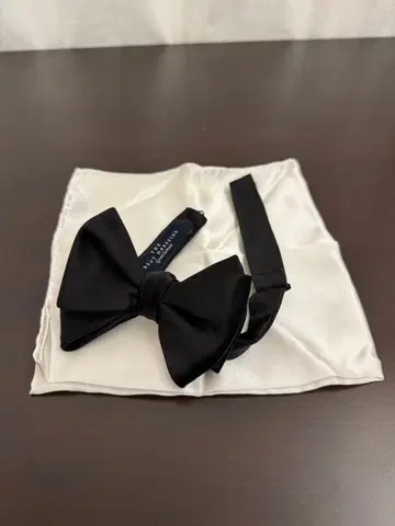 THE TREAT DRESSING 나비 넥타이와 포켓 치프