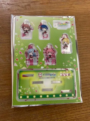 프로세카 스시로 콜라보 유닛 참 세트 아크릴 스탠드 모어모어점프