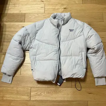Reebok 충전솜 다운 자켓 M 라이트 그레이