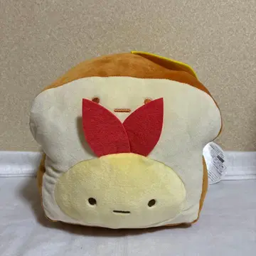 스미코구라시 새우튀김 꼬리 식빵 봉제 인형