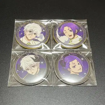 나기 세이시로 미카게 레오 천사와 악마 파보테리아 캔뱃지 블루 록