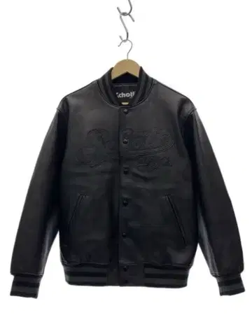 Schott 가죽 스타디움 자켓