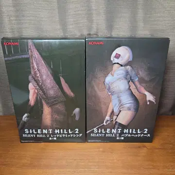 레드 피라미드 싱 버블 헤드 간호사 피규어 세트