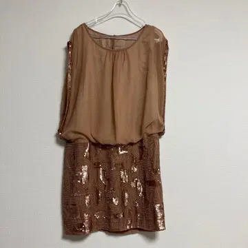 슬리브리스 쉬폰 원피스