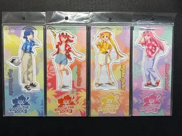 봇치더록 아크릴 스탠드 하와이안 4종 세트