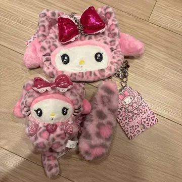 산리오 갸루 고양이 마이멜로디 3종 세트