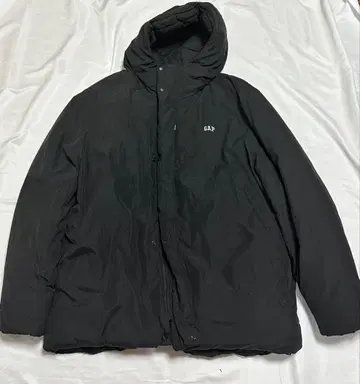GAP 블랙 다운 자켓 XL