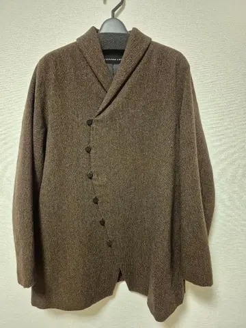 거의 새상품 요건 레일 하프 기장 코트