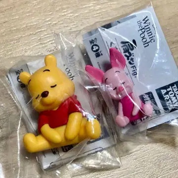 곰돌이 푸 피글렛 피규어 세트 어깨 쿵 fig