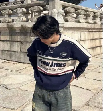 NewJnxS 네이비 트레이닝복