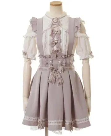 [ LIZ LISA ] 서스펜더 스커트 사진 확인 필요