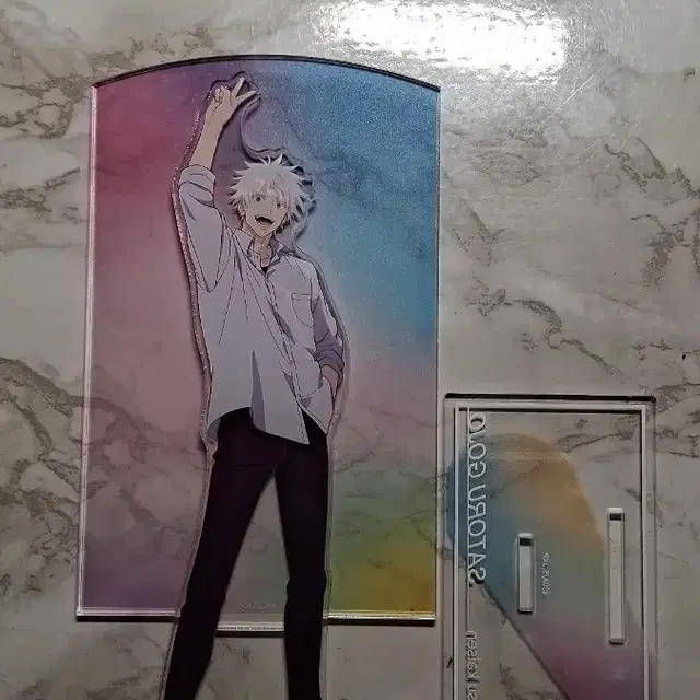 주술회전 고죠 사토루 아크릴 스탠드