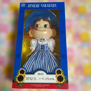 2022년제 페코짱 인형 스트라이프 드레스