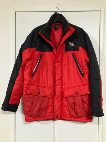 CANTERBURY 캔터베리 다운 자켓 레드/블랙 M