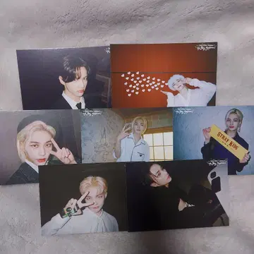 스키즈 전시회 현진 엽서 세트