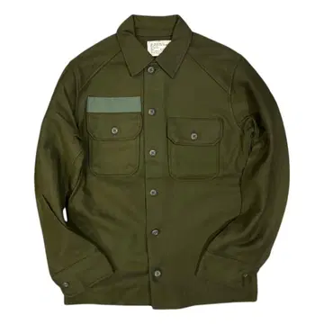 DEADSTOCK 77년산 미군 실물 울 유틸리티 셔츠 S