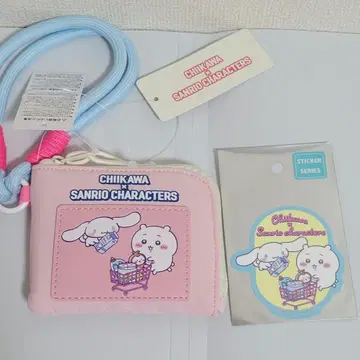 치이카와 산리오 시나모롤 지갑 스티커